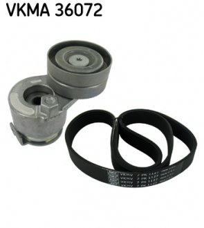 VKMA 36072 SKF VKMA 36072 SKF Комплект поликлинових ременів (з роликами)