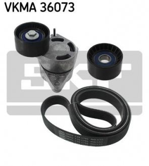 VKMA 36073 SKF Роликовий модуль натягувача ременя (ролик, ремінь)
