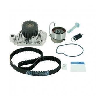 VKMC 93616 SKF Роликовий модуль натягувача ременя (ролик, ремень, помпа)