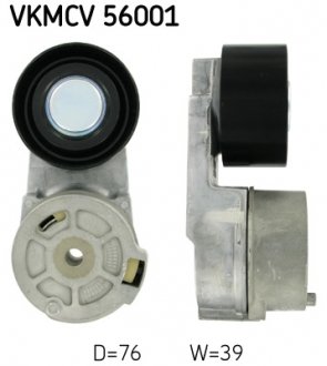 VKMCV 56001 SKF Ролик з натягувачем APV1057 D=76, W=39