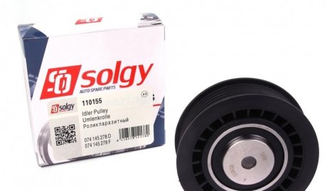 110155 Solgy Ролик натяжний ременя генератора SOLGY 110155