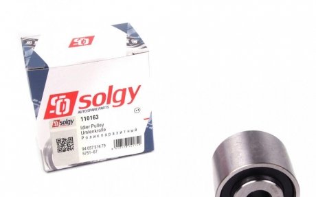 110163 Solgy Ролик натяжной ремня генератора SOLGY 110163