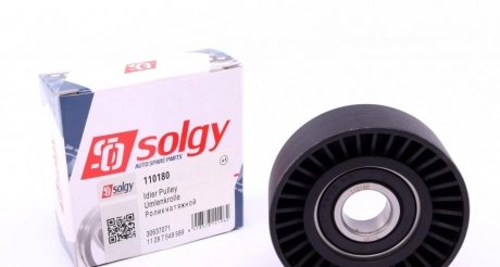 110180 Solgy Ролик натяжний ременя генератора SOLGY 110180