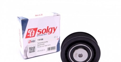 110186 Solgy Ролик натяжной ремня генератора SOLGY 110186