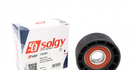 110191 Solgy Ролик натяжний ременя генератора SOLGY 110191