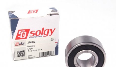 214002 Solgy Подшипник SOLGY 214002