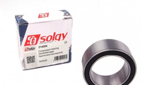 214004 Solgy Подшипник кондиционера SOLGY 214004