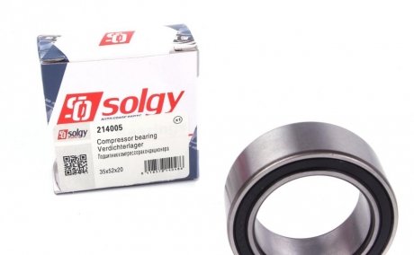 214005 Solgy Підшипник кондиціонера SOLGY 214005