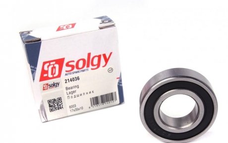 214036 Solgy Подшипник SOLGY 214036