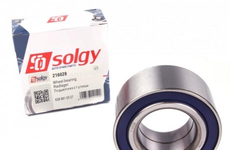 216028 Solgy Подшипник ступицы SOLGY 216028