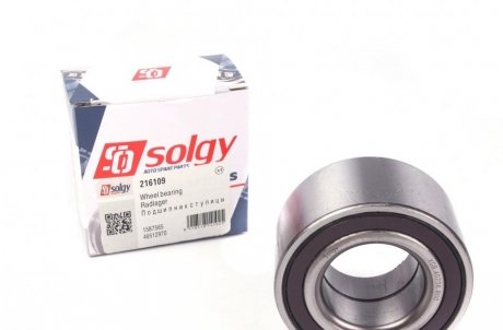 216109 Solgy Подшипник ступицы SOLGY 216109