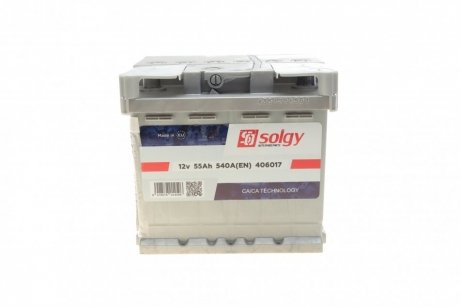 406017 Solgy Стартерна батарея (акумулятор) SOLGY 406017