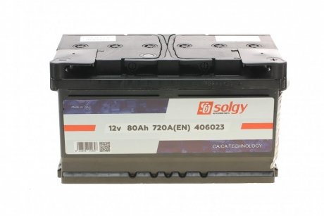 406023 Solgy Стартерная батарея (аккумулятор) SOLGY 406023