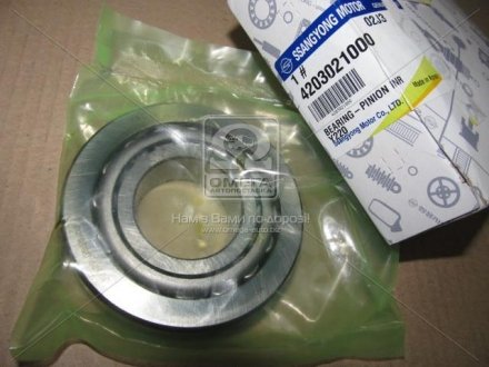 4203021000 SSANGYONG Підшипник редуктора заднього моста внутрішній R90 TYPE , BEARING NO:30308DJHL1 (4203021000) SsangYong