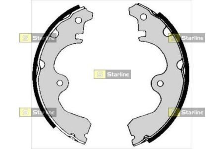 BC 05270 STARLINE Тормозные колодки барабанные