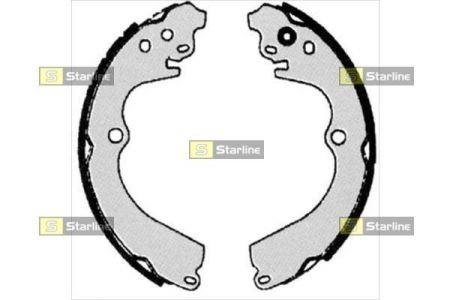 BC 06230 STARLINE Тормозные колодки барабанные