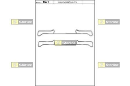 BD PR09 STARLINE Датчик износа колодок