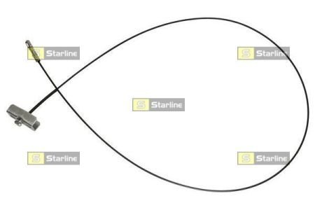 LA BR.0918 STARLINE Трос стояночного тормоза