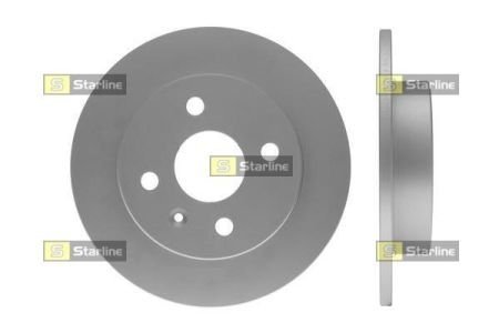 PB 1389 STARLINE Тормозной диск