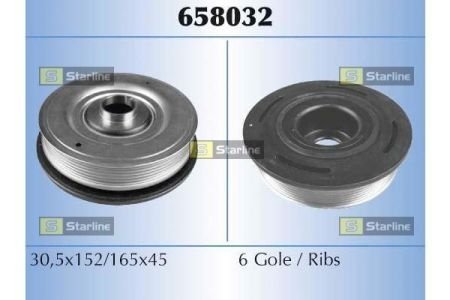 RS 658032 STARLINE Шків ременя