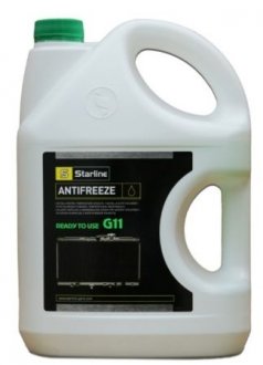 S ANTIFREEZE GREEN 4 STARLINE Антифриз G11 4л.