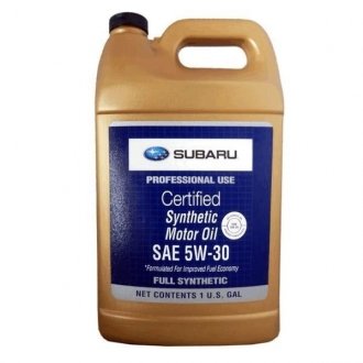 SOA427V1415 SUBARU SUBARU Motor oil SAE 5W-30 4qt (3,785L)x6