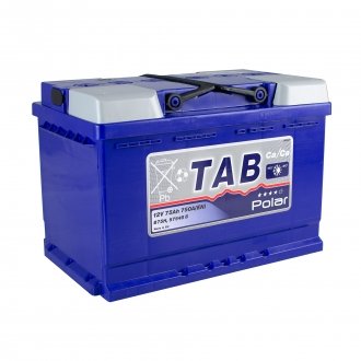 121 075 TAB 75 Ah/12V TAB Polar Blue (0) Euro