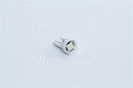 tmp-13T10-12V TEMPEST Лампа LED б / ц габарит і панель приладів T10 1SMD W5W 12V WHITE <TEMPEST>