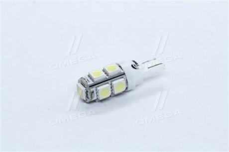 tmp-15T10-12V TEMPEST Лампа LED б/ц габарит и приборная панель T10 9SMD W5W 12V WHITE <TEMPEST>