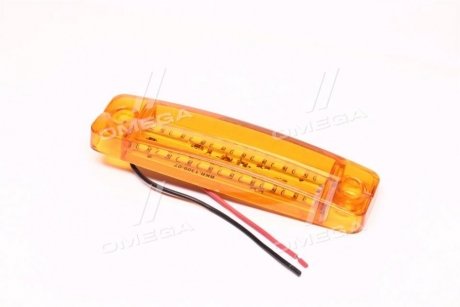 TP02-57-056 TEMPEST Фонарь габаритный 24V LED желтый (18 диодов, 2 ряда)) (TEMPEST)