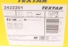 2422201 TEXTAR Комплект тормозных колодок TEXTAR 2422201 (фото 5)