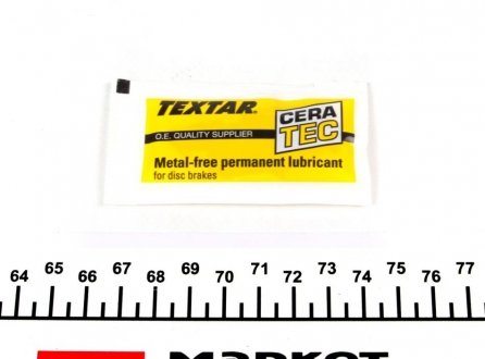 81000500 TEXTAR Мастило для гальмівних систем Cera Tec (5мл) TEXTAR 81000500