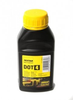 95002100 TEXTAR тормозная жидкость DOT4 1/4L TEXTAR 95002100