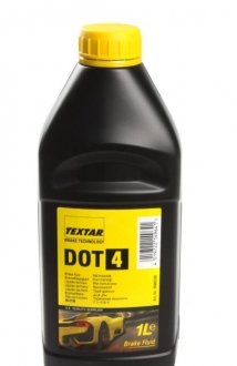 95002200 TEXTAR тормозная жидкость DOT4 1L TEXTAR 95002200