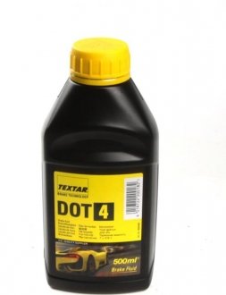 95002400 TEXTAR Гальмівна рідина DOT4 1/2L TEXTAR 95002400