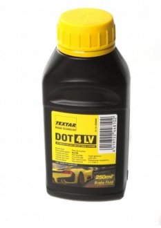 95006000 TEXTAR Гальмівна рідина  DOT4 LV 1/4L TEXTAR 95006000