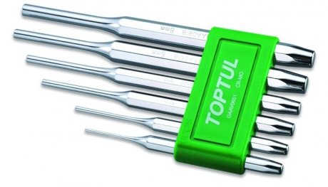 GAAV0601 Toptul Набор выколоток 6 шт.
