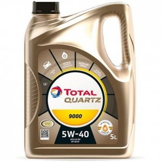 173574 TOTAL Олива моторна QUARTZ 9000 5W40 (3B5L  TOT C)