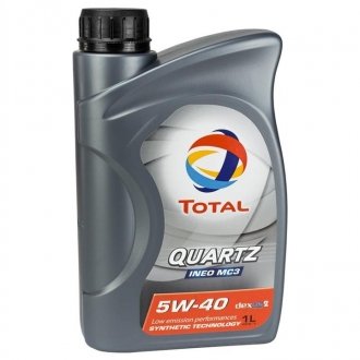 174776 TOTAL Масло моторное Total Quartz Ineo MC3 5W-40 (1 л)