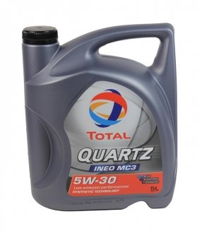 213698 TOTAL Олива моторна Quartz Ineo MC3 5W30 (5 Liter) TOTAL 213698