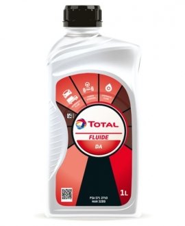 213756 TOTAL Рідина гідравлічна Fluide DA (1 Liter) TOTAL 213756