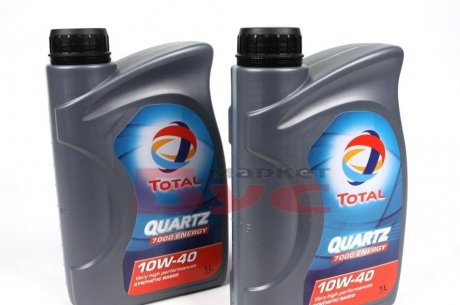 214112 TOTAL Олива моторна Quartz 7000 Energy 10W40 (1 Liter) TOTAL 214112