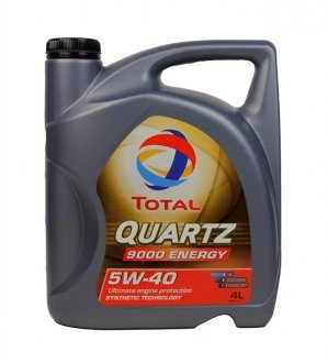 216600 TOTAL Олива моторна QUARTZ 9000 ENERGY 5W-40 4л