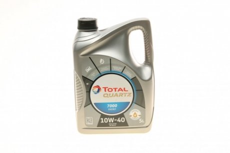 216678 TOTAL Олива моторна Quartz 7000 Energy 10W40 (5 Liter) TOTAL 216678