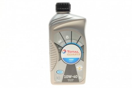 216680 TOTAL Олива моторна Quartz 7000 Diesel 10W40 (1 Liter) TOTAL 216680