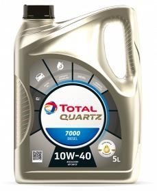 216681 TOTAL Масло моторное Total Quartz 7000 Diesel 10W-40 (5 л)