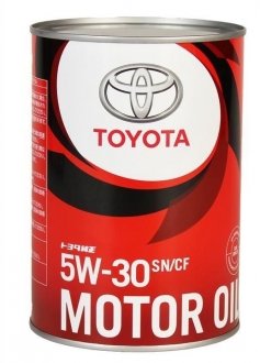 08880-13706 TOYOTA Масло моторное синтетическое Toyota 5W-30 SP/GF-6A 1л