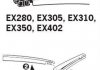 EX305 Trico Щітка склоочисника каркасна задня 300mm (12'') ExactFit Rear (EX305) TRICO (фото 3)