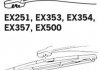 EX354 Trico Щітка склоочисника каркасна задня 350mm (14'') ExactFit Rear (EX354) TRICO (фото 4)