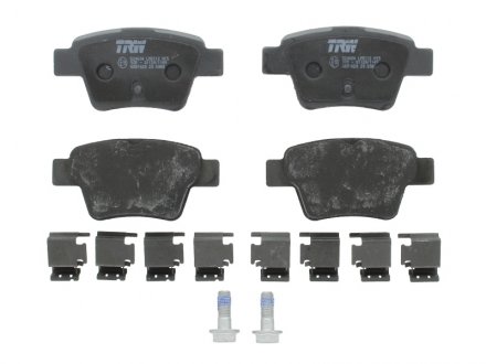 GDB1620 TRW Колодка гальм. диск. CITROEN C4, PEUGEOT 307 задн. (вир-во TRW)